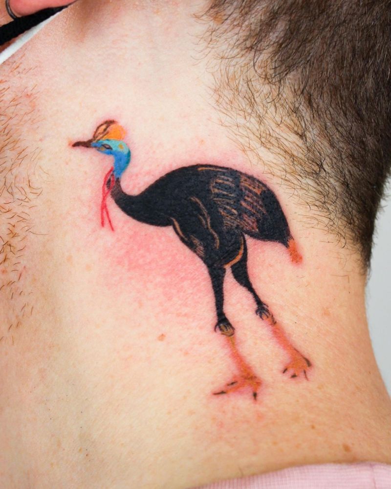 30 Unique Cassowary Tattoos You Must Love