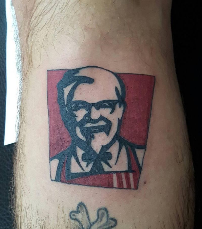 30 Unique KFC Tattoos You Must Love