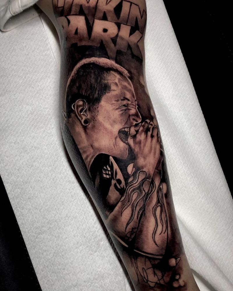 30 Unique Linkin Park Tattoos You Must Love