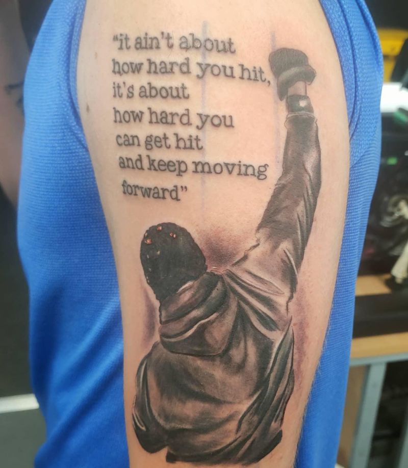 30 Excellent Rocky Tattoos to Inspire You