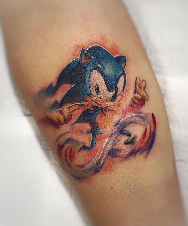 30 Unique Sonic Tattoos You Will Love