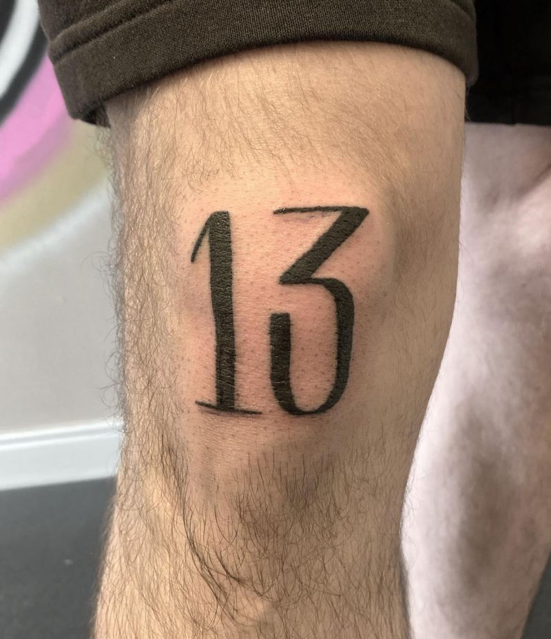 30 Unique 13 Tattoos For Your Next Ink