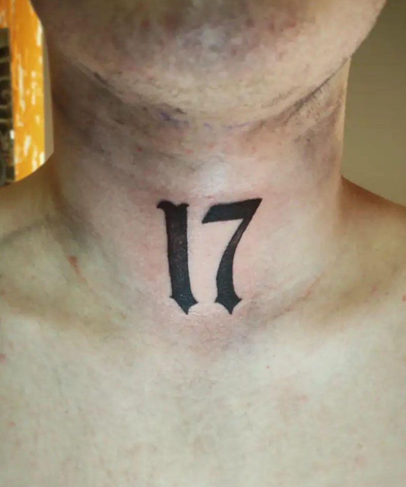30 Unique 17 Tattoos You Can Copy