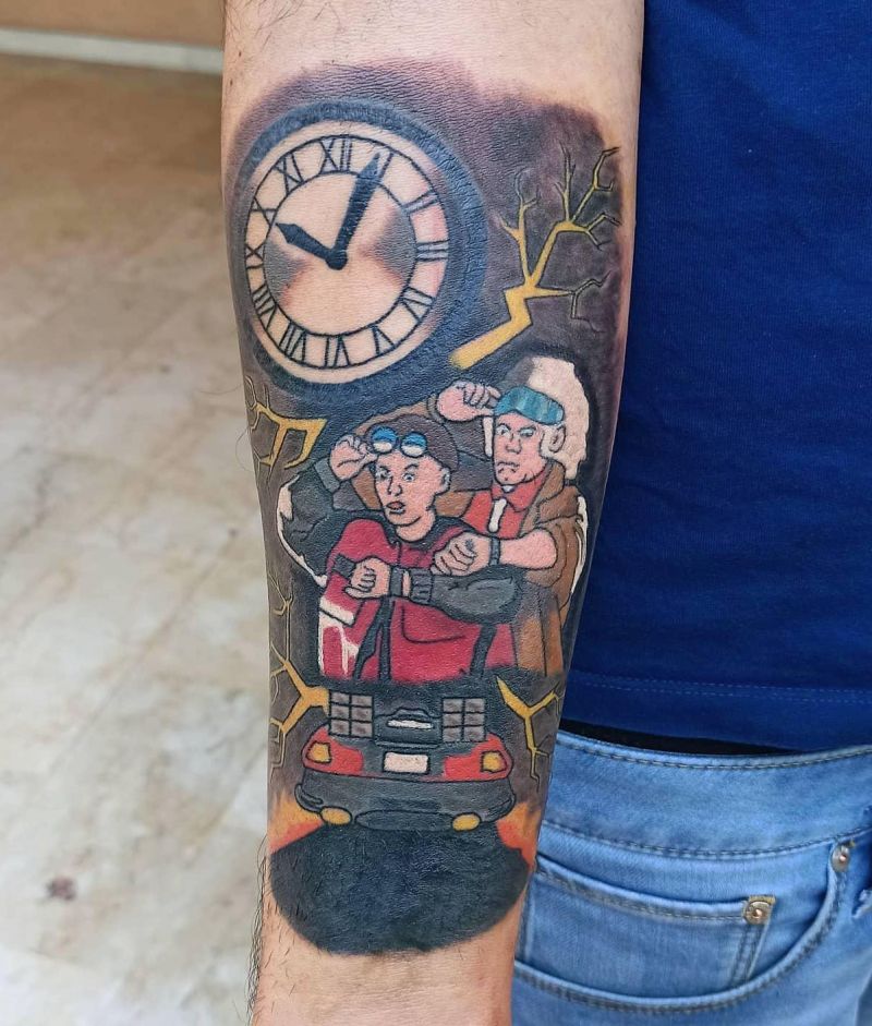 30 Great Back to the Future Tattoos You Can Copy