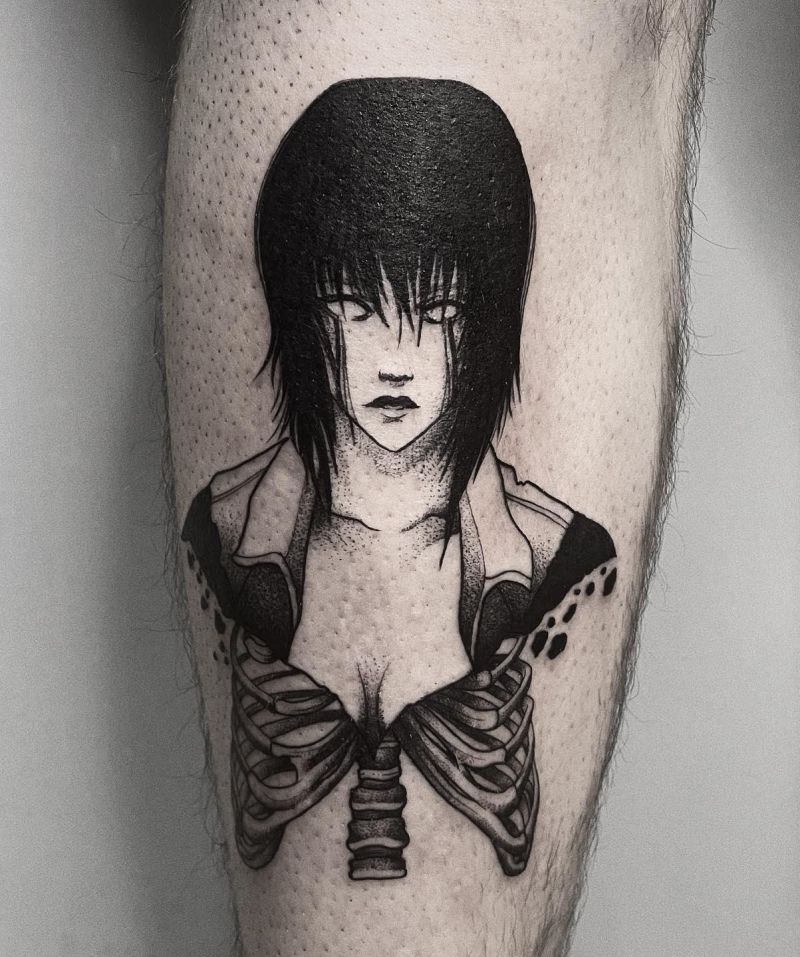 30 Unique Ghost In The Shell Tattoos You Can Copy