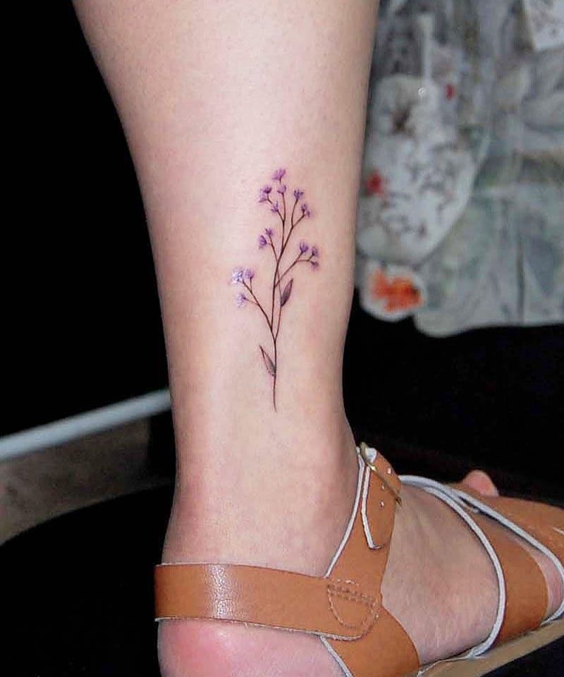 30 Unique Gypsophila Tattoos for Your Inspiration