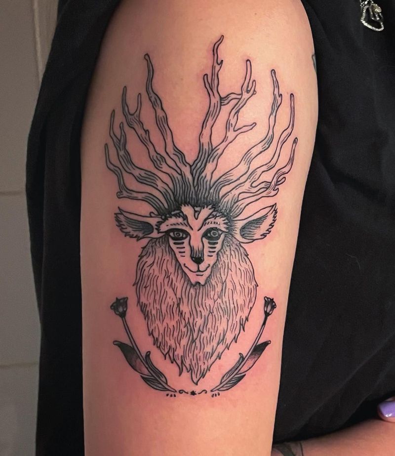 30 Unique Mononoke Tattoos You Must Love