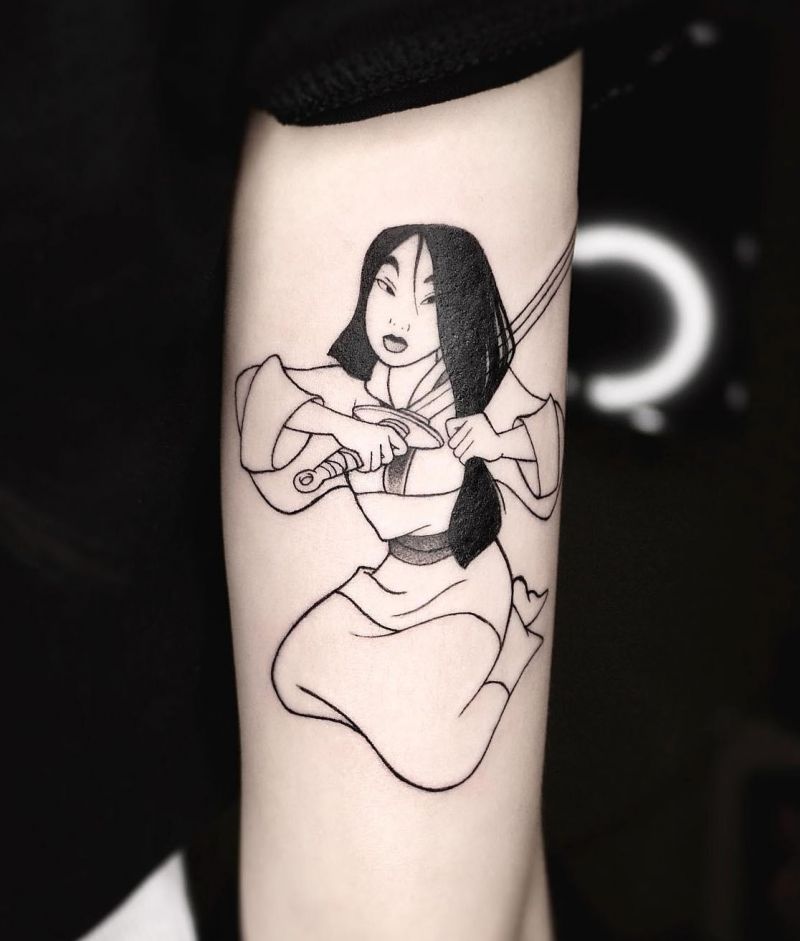 30 Pretty Mulan Tattoos You Can Copy