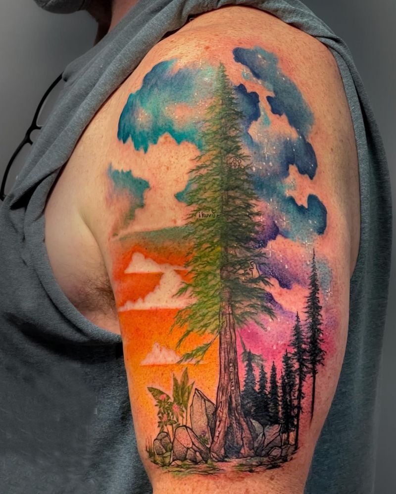 30 Unique Redwood Tattoos for Your Next Ink