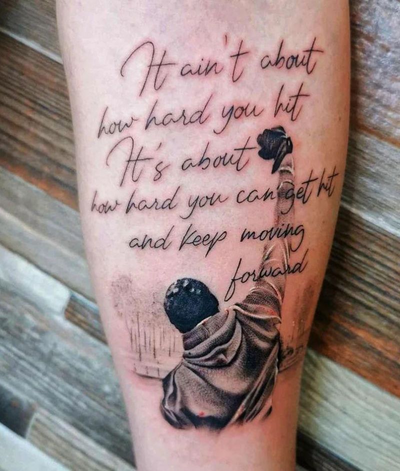 30 Excellent Rocky Tattoos to Inspire You