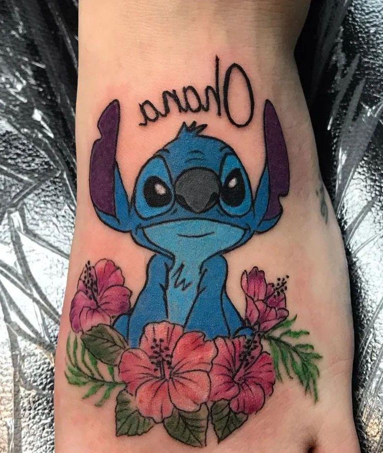 30 Unique Stitch Tattoos You Can Copy