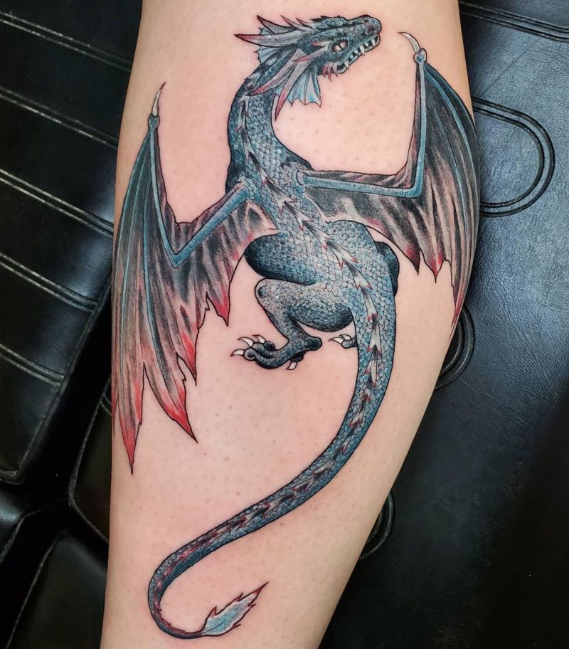 30 Unique Wyvern Tattoos You Must Love