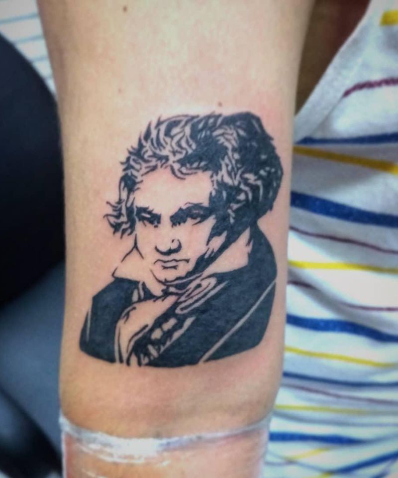 30 Awesome Beethoven Tattoos to Inspire You