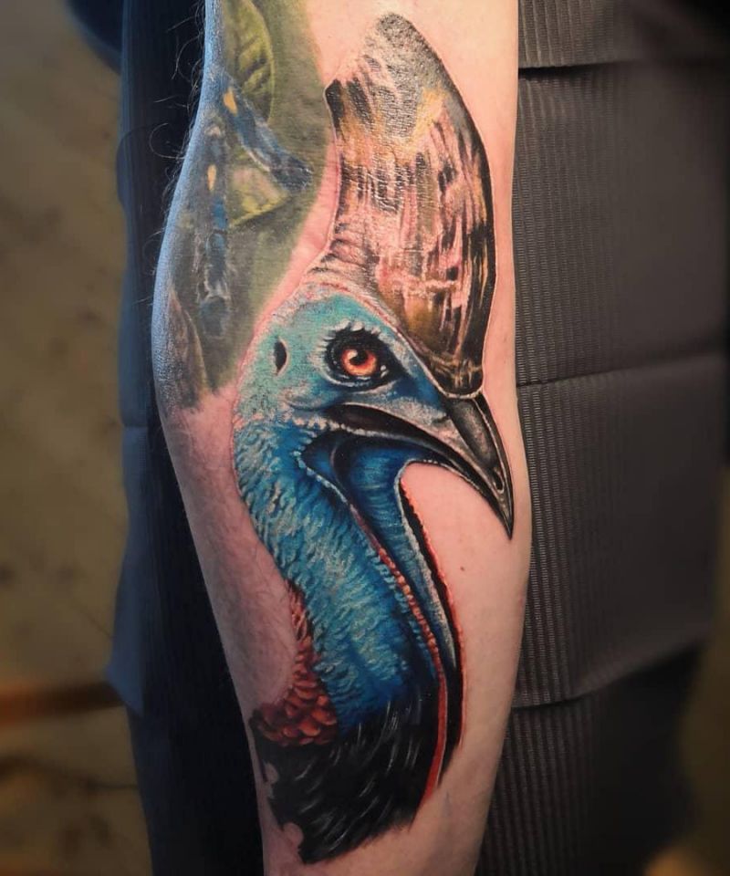 30 Unique Cassowary Tattoos You Must Love