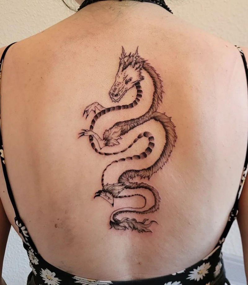 30 Pretty Chinese Dragon Tattoos You Can Copy