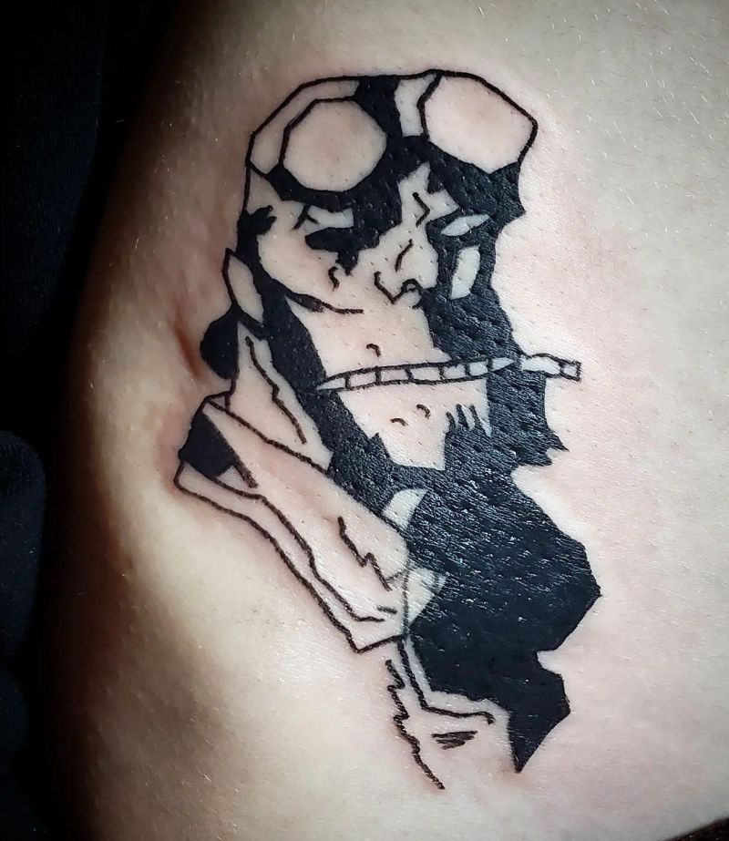 30 Unique Hellboy Tattoos You Must Love