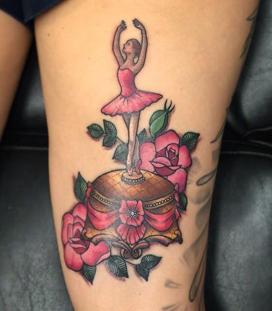 30 Unique Music Box Tattoos You Must Love