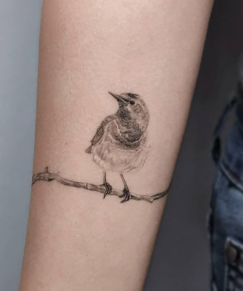 30 Unique Nightingale Tattoos to Inspire You