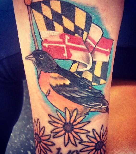 30 Pretty Oriole Tattoos to Inspire You