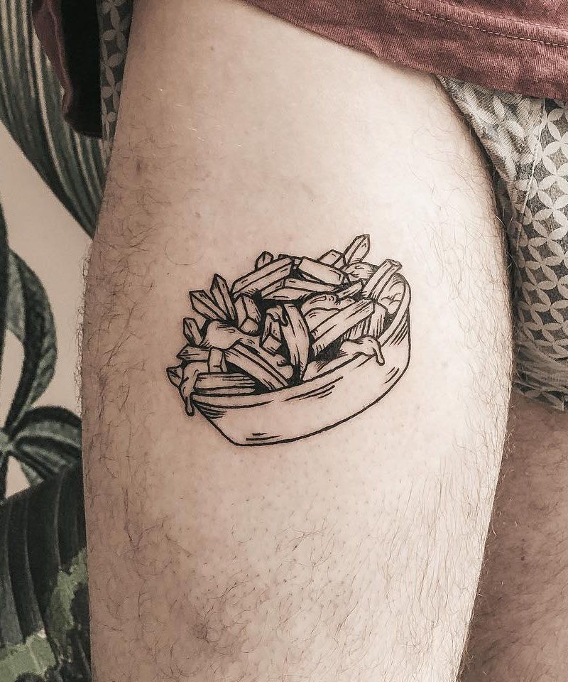 30 Unique Poutine Tattoos You Must Love