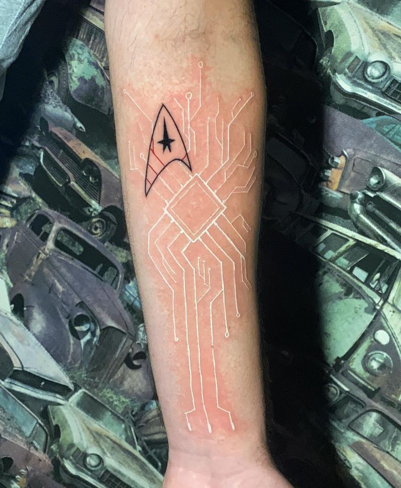 30 Great Star Trek Tattoos for Your Inspiration