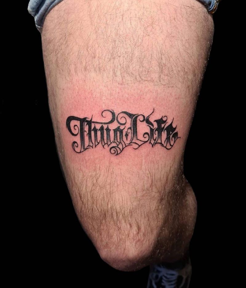 30 Unique Thug Life Tattoos For Your Next Ink