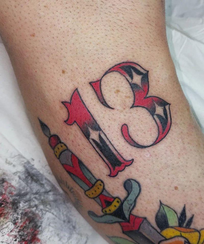 30 Unique 13 Tattoos For Your Next Ink