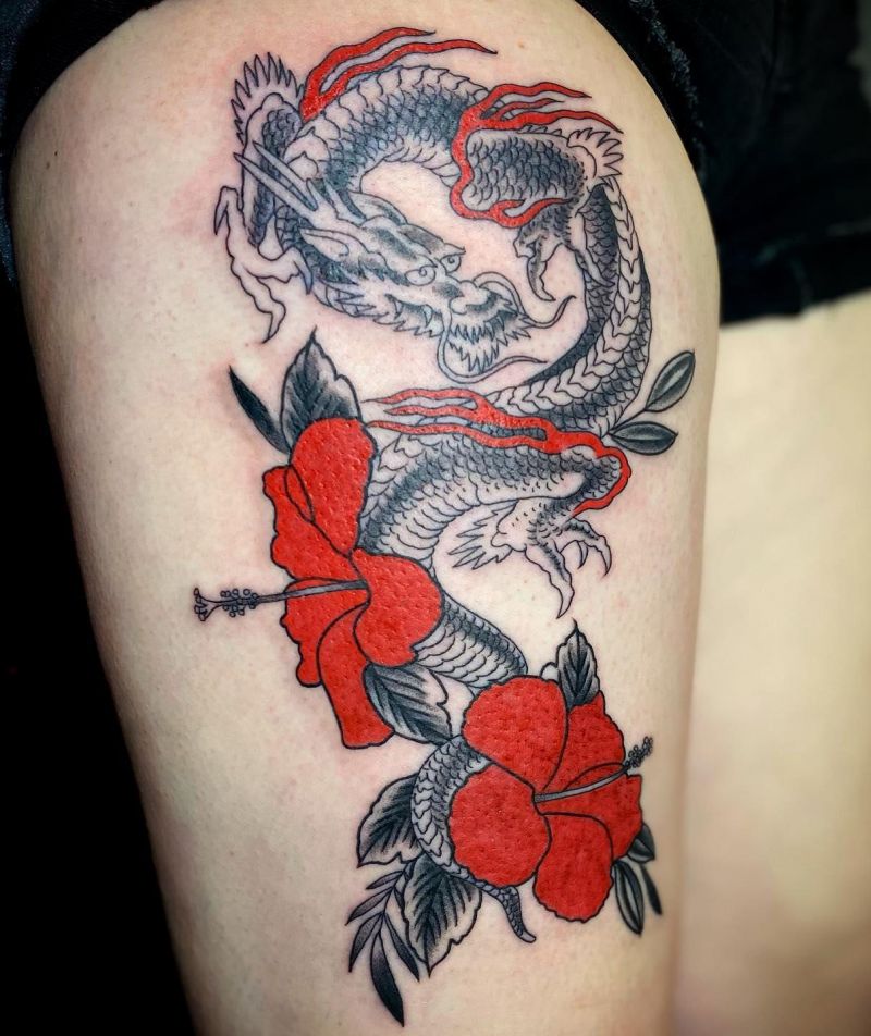 30 Pretty Chinese Dragon Tattoos You Can Copy