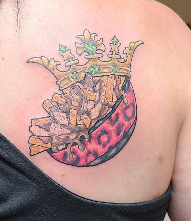 30 Unique Poutine Tattoos You Must Love