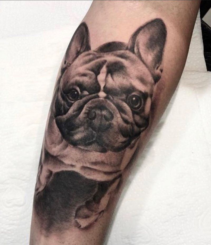30 Cute Pug Tattoos You Must Love