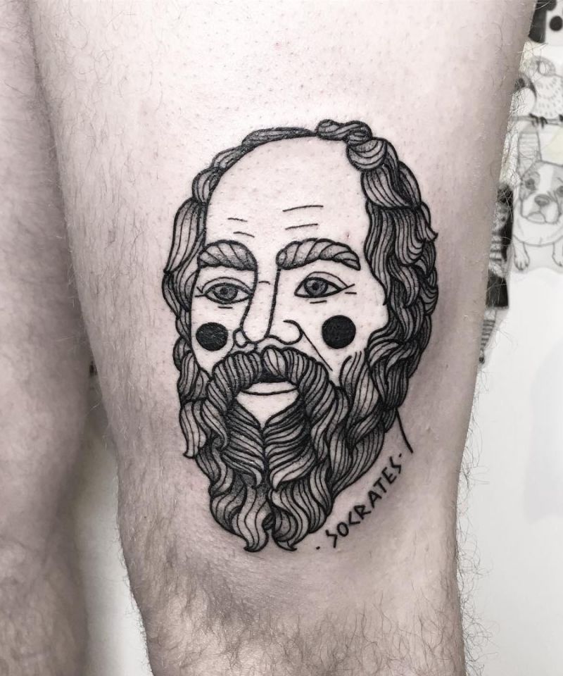 30 Unique Socrates Tattoos for Your Inspiration