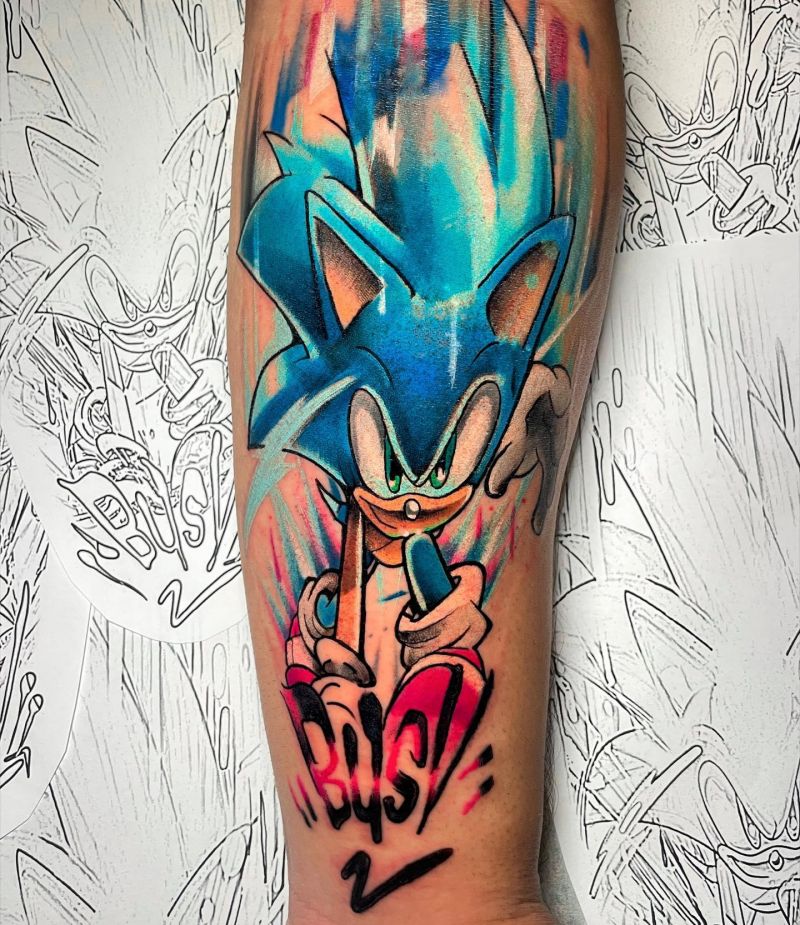 30 Unique Sonic Tattoos You Will Love