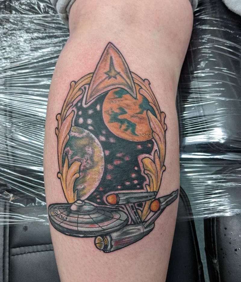 30 Great Star Trek Tattoos for Your Inspiration