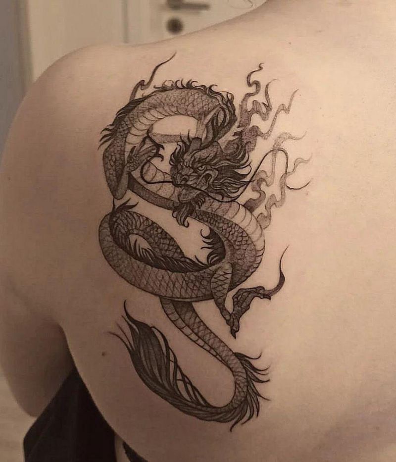 30 Pretty Chinese Dragon Tattoos You Can Copy