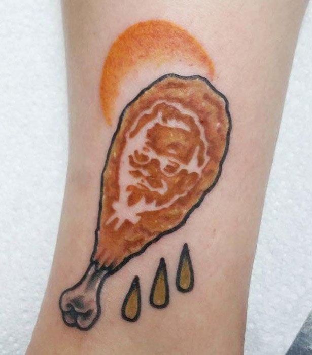 30 Unique KFC Tattoos You Must Love