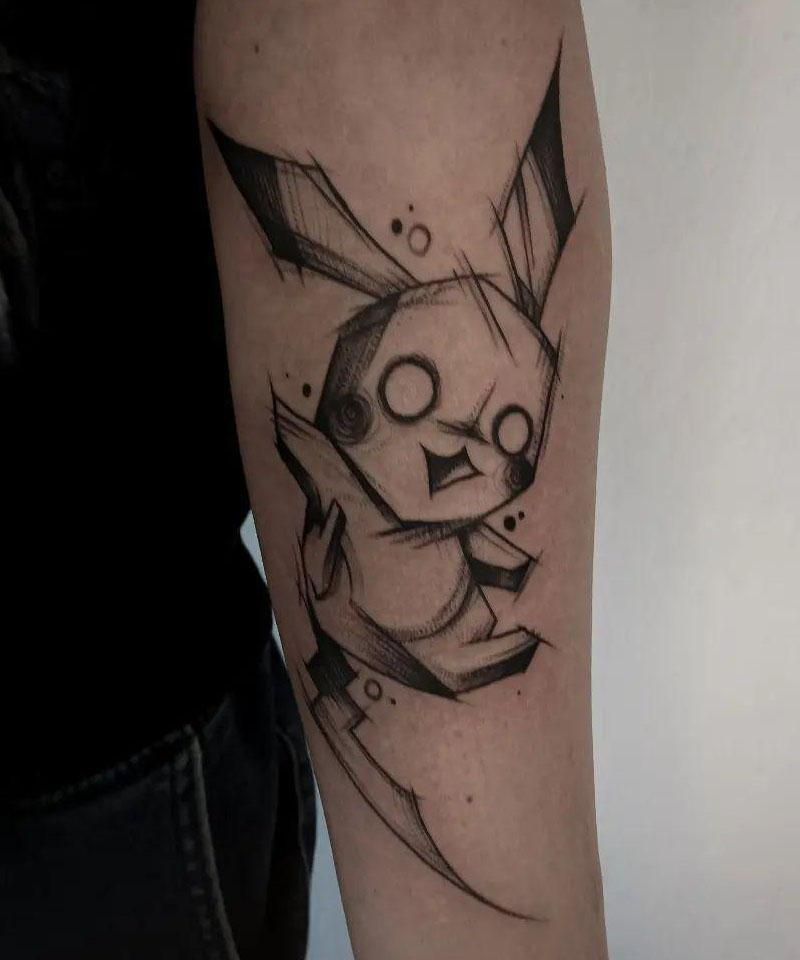 30 Cool Pikachu Tattoos You Can Copy