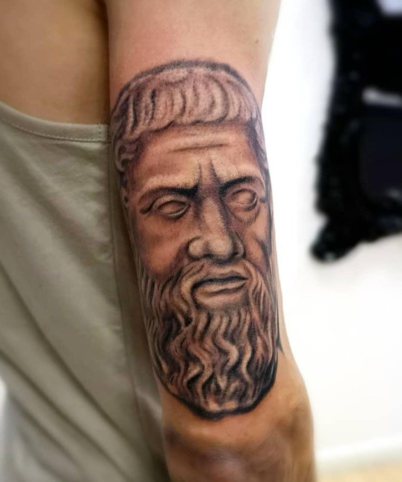 28 Unique Plato Tattoos You Must Love