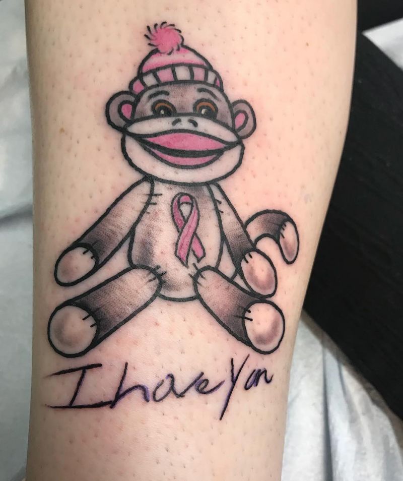 27 Unique Sock Monkey Tattoos for Your Inspiration