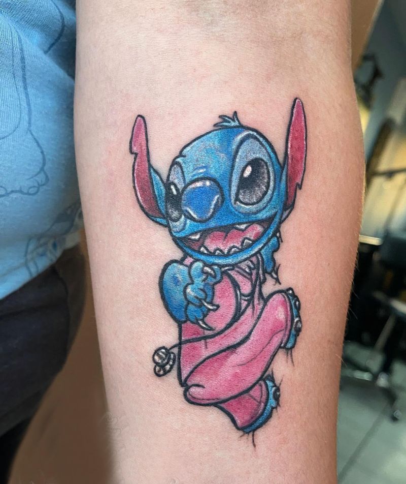 30 Unique Stitch Tattoos You Can Copy