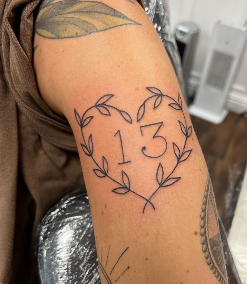 30 Unique 13 Tattoos For Your Next Ink