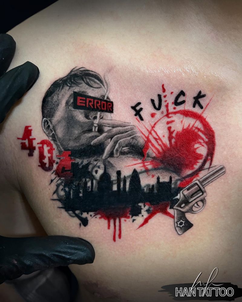 30 Excellent Peaky Blinders Tattoos You Must Love