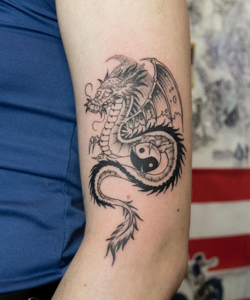 30 Unique Wyvern Tattoos You Must Love