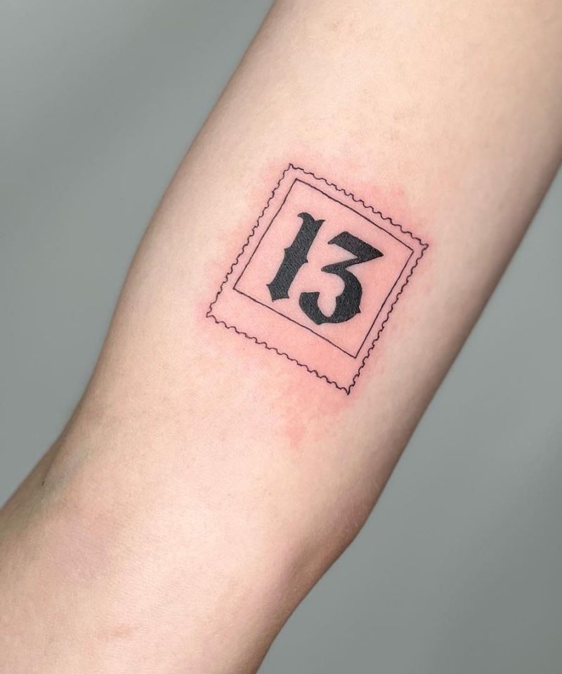 30 Unique 13 Tattoos For Your Next Ink