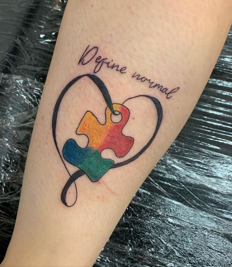 30 Unique Autism Tattoos to Inspire You