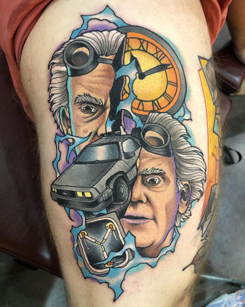 30 Great Back to the Future Tattoos You Can Copy