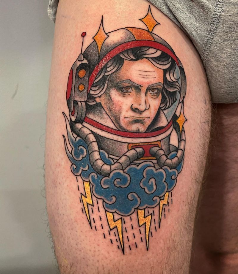 30 Awesome Beethoven Tattoos to Inspire You