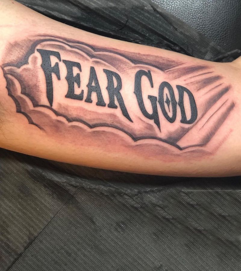 30 Unique Fear God Tattoos For Your Next Ink