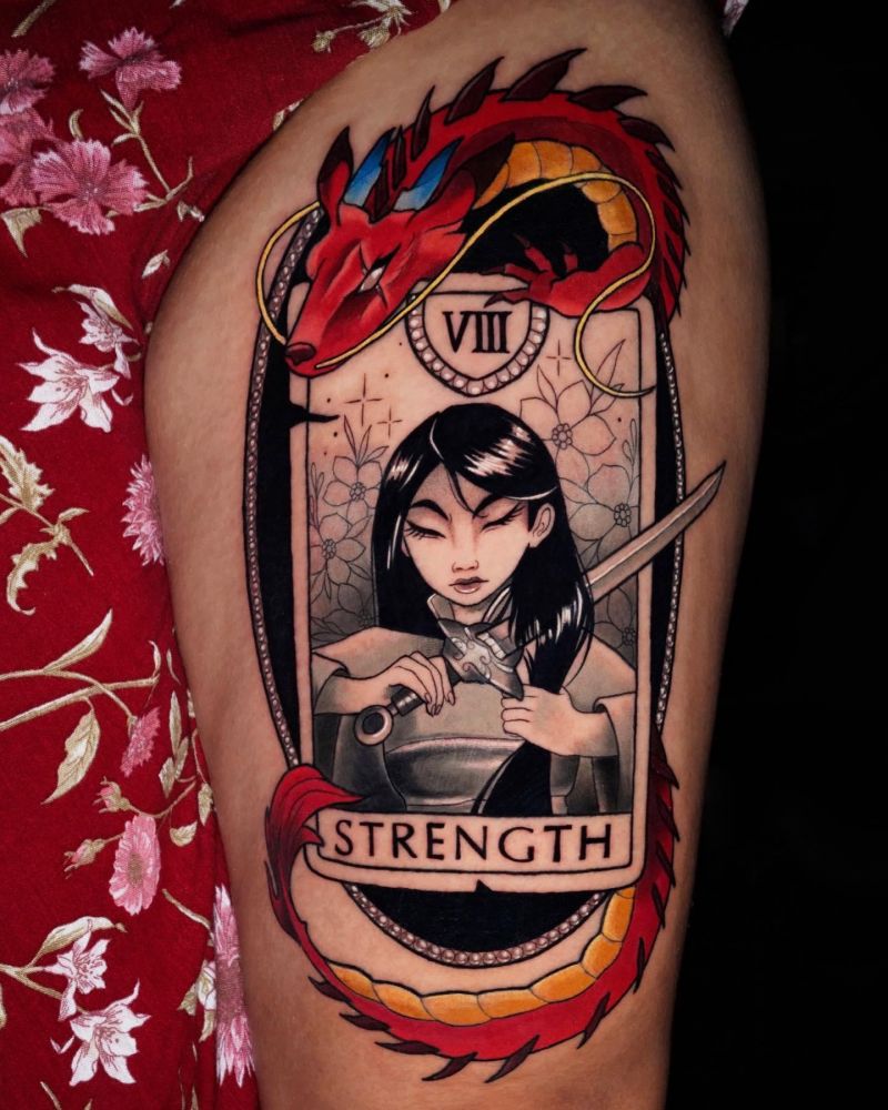 30 Pretty Mulan Tattoos You Can Copy