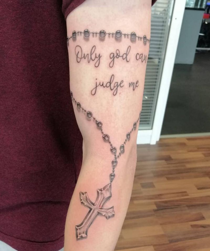 30 Unique Only God Can Judge Me Tattoos You Can Copy