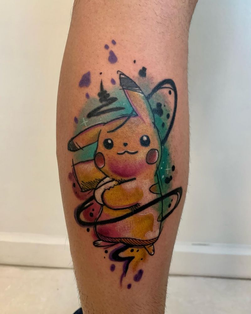 30 Cool Pikachu Tattoos You Can Copy